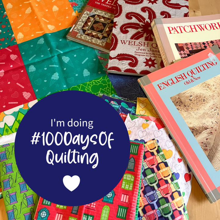 #100DaysOfQuilting coming soon…