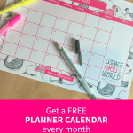 Get a free planner calendar every month plus occasional doses of joy, fun and creativity straight to your inbox theunicornfactory.co.uk