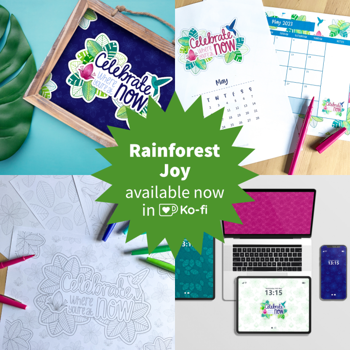 Rainforest Joy – A behind the scenes look at creating our May #FeelGoodies