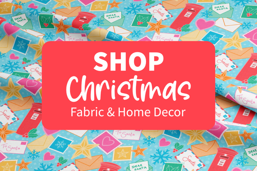 Shop Christmas fabric and home decor