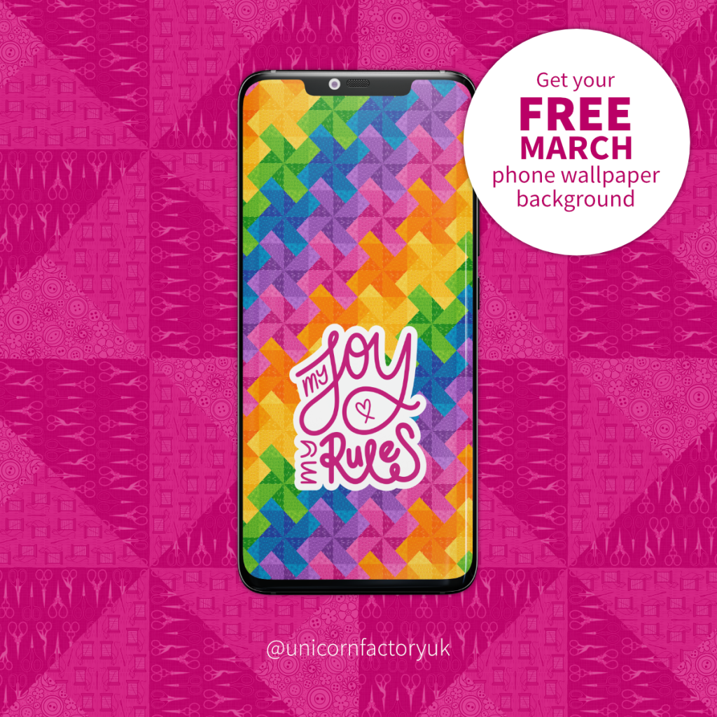 Get your free March phone wallpaper background